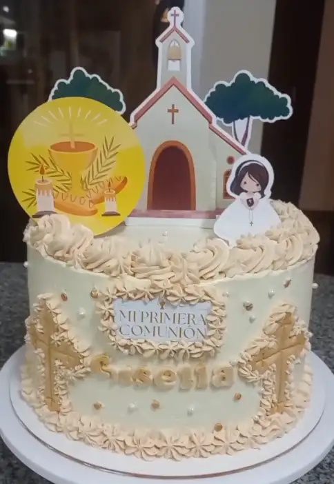 Torta de primera comunión